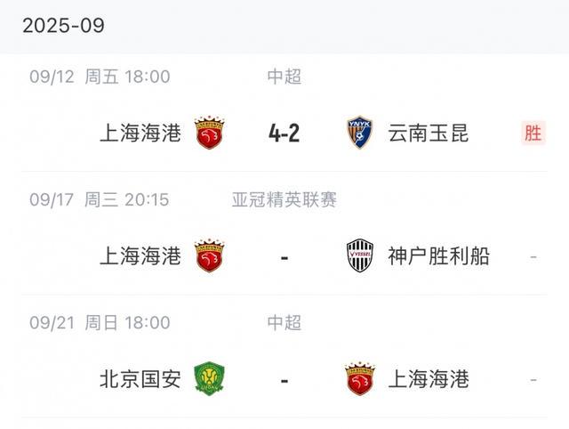 排名第二, 先发了, 上海海港首